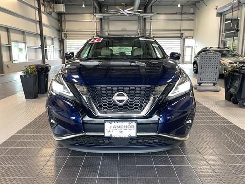 Deep Ocean Blue Pearl 2024 Nissan Murano SL Intelligent AWD