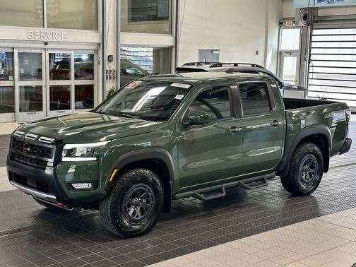 Tactical Green Metallic 2026 Nissan Frontier PRO-4X