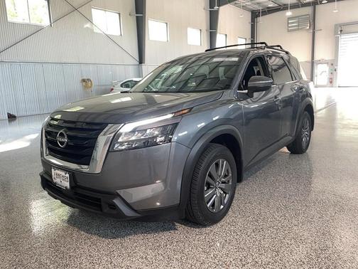 Gun Metallic 2025 Nissan Pathfinder SV 4WD