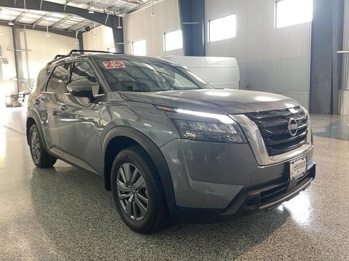 Gun Metallic 2025 Nissan Pathfinder SV 4WD