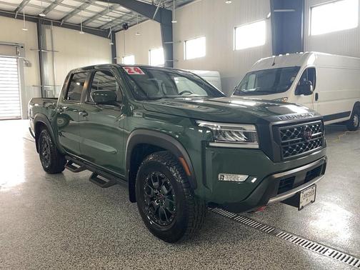 Tactical Green Metallic 2024 Nissan Frontier PRO-4X