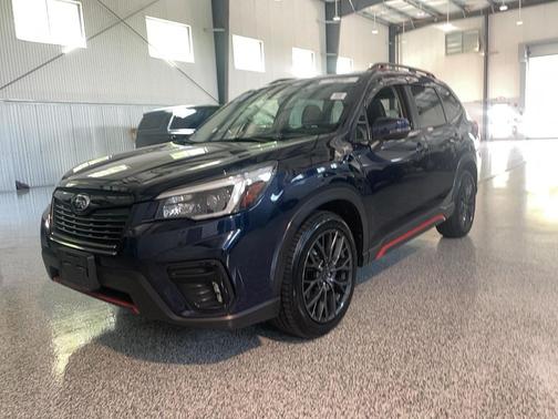 Dark Blue Pearl 2021 Subaru Forester Sport
