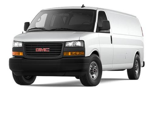 Summit White 2025 GMC Savana 3500 V8 EXTENDED CARGO