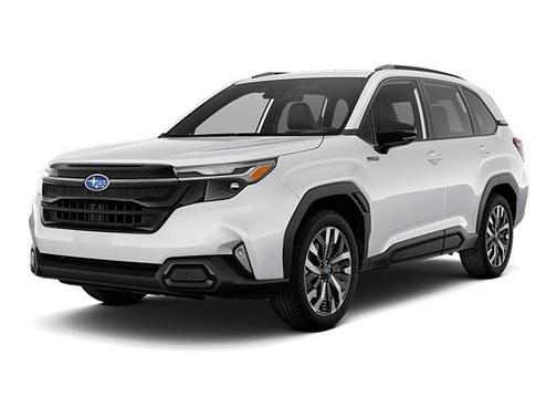 Crystal White Pearl 2026 Subaru Forester Hybrid Touring