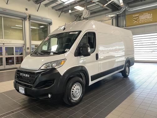 Bright White 2025 RAM ProMaster 3500 High Roof