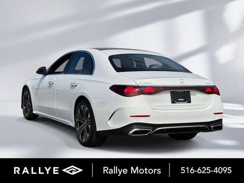 White 2026 Mercedes-Benz E-Class E 450 4MATIC