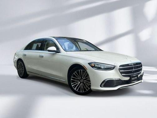 White 2022 Mercedes-Benz S-Class S 500 4MATIC