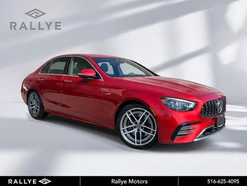 Red 2022 Mercedes-Benz AMG E 53 Base 4MATIC