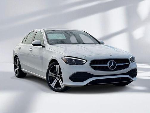 White 2026 Mercedes-Benz C-Class C 300 4MATIC