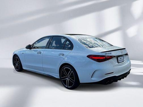 White 2026 Mercedes-Benz AMG C 43 Base 4MATIC