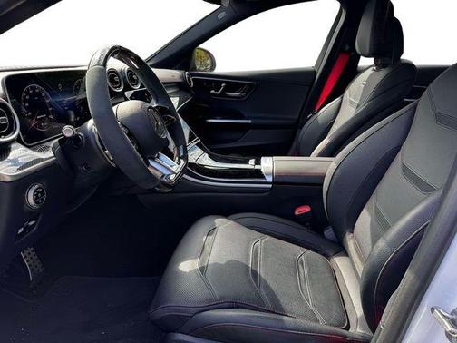 White 2026 Mercedes-Benz AMG C 43 Base 4MATIC