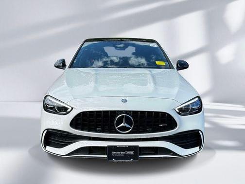White 2026 Mercedes-Benz AMG C 43 Base 4MATIC