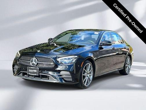 Black 2022 Mercedes-Benz E-Class E 450 4MATIC