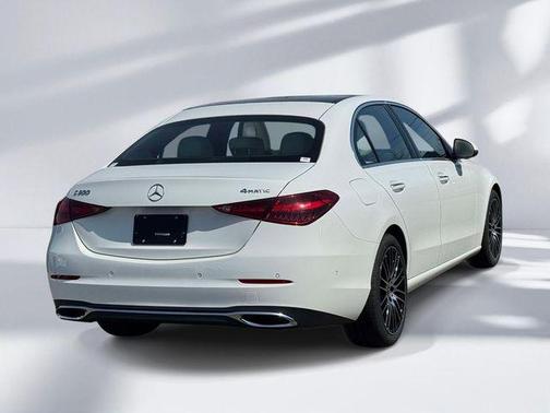 White 2026 Mercedes-Benz C-Class C 300 4MATIC
