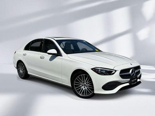 White 2023 Mercedes-Benz C-Class C 300 4MATIC