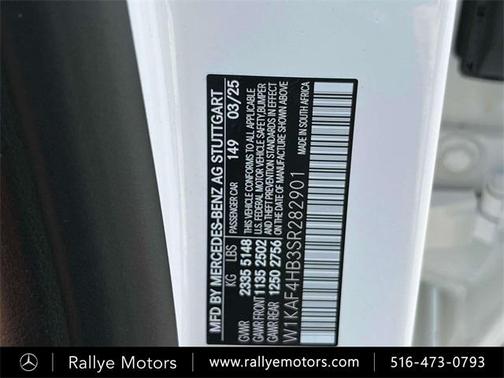 2025 Mercedes-Benz C-Class C 300 4MATIC