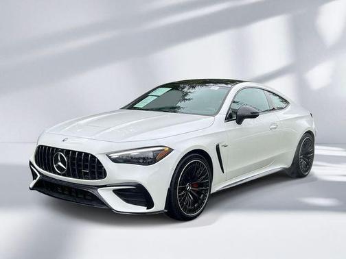 White 2025 Mercedes-Benz AMG CLE 53 Base