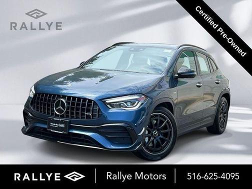 Blue 2021 Mercedes-Benz AMG GLA 35 Base