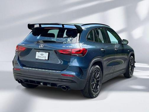 Blue 2021 Mercedes-Benz AMG GLA 35 Base