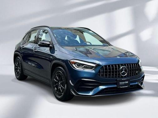 Blue 2021 Mercedes-Benz AMG GLA 35 Base
