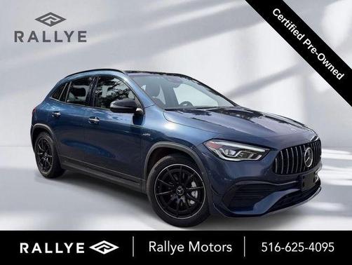Blue 2021 Mercedes-Benz AMG GLA 35 Base
