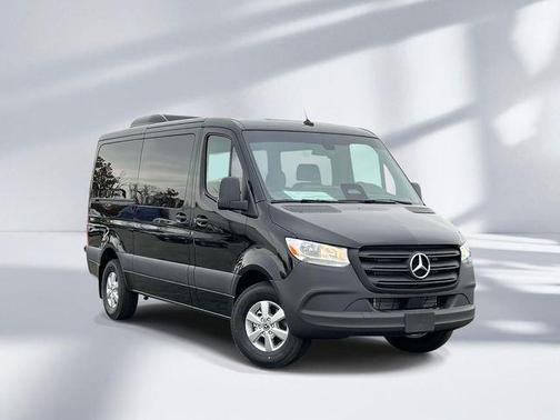 Black 2026 Mercedes-Benz Sprinter 2500 144 WB Standard Roof Passenger