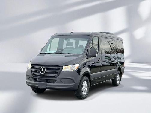 Black 2026 Mercedes-Benz Sprinter 2500 144 WB Standard Roof Passenger