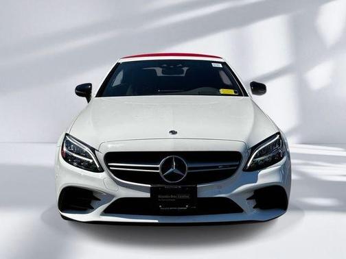 Polar White 2022 Mercedes-Benz AMG C 43 Base 4MATIC