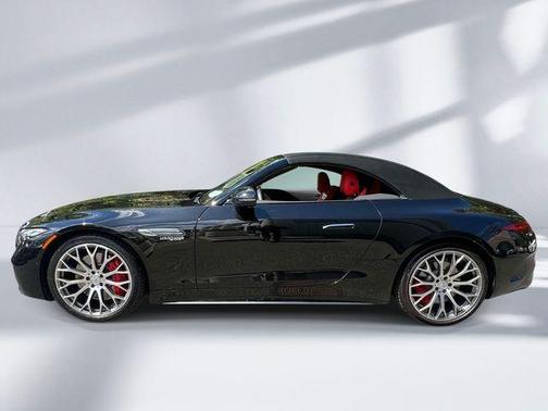 Obsidian Black Metallic 2022 Mercedes-Benz AMG SL 55 Base