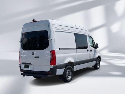 White 2026 Mercedes-Benz Sprinter 2500 144 WB Standard Roof Crew