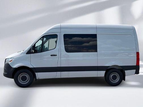 White 2026 Mercedes-Benz Sprinter 2500 144 WB Standard Roof Crew