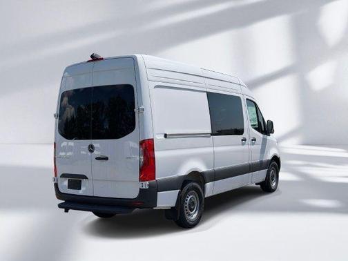 White 2026 Mercedes-Benz Sprinter 2500 144 WB Standard Roof Crew