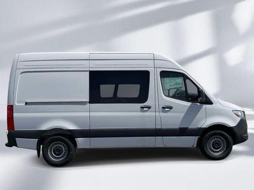 White 2026 Mercedes-Benz Sprinter 2500 144 WB Standard Roof Crew