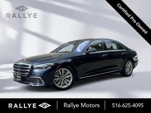 Nautical Blue Metallic 2022 Mercedes-Benz S-Class S 500 4MATIC