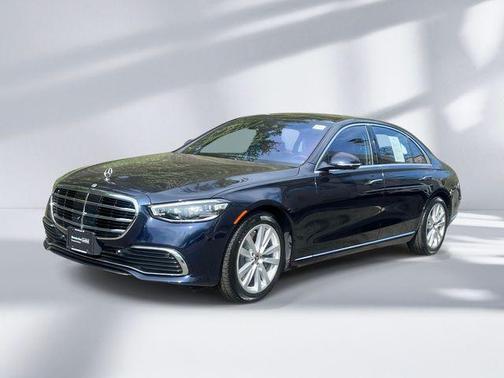 Nautical Blue Metallic 2022 Mercedes-Benz S-Class S 500 4MATIC