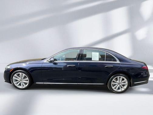 Nautical Blue Metallic 2022 Mercedes-Benz S-Class S 500 4MATIC