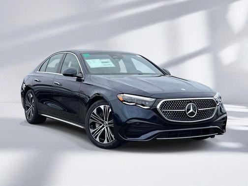 Blue 2026 Mercedes-Benz E-Class E 450 4MATIC