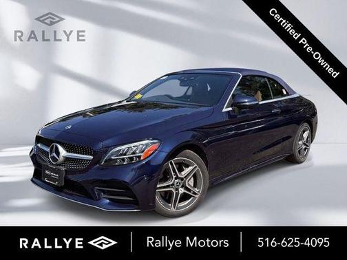 Blue 2023 Mercedes-Benz C-Class C 300 4MATIC