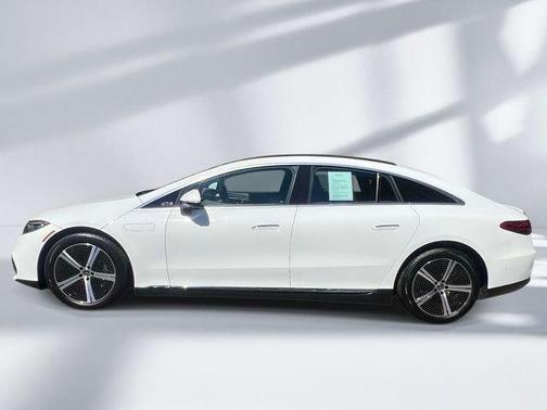 Polar White 2023 Mercedes-Benz EQS 450 Base 4MATIC