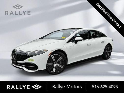 Polar White 2023 Mercedes-Benz EQS 450 Base 4MATIC