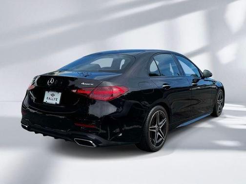 Black 2023 Mercedes-Benz C-Class C 300 4MATIC