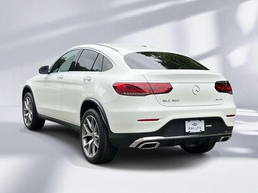 White 2023 Mercedes-Benz GLC 300 4MATIC Coupe