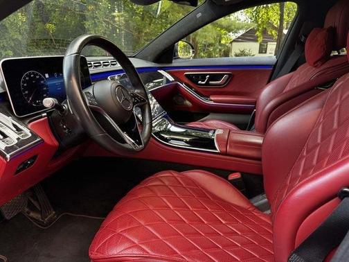 Gray 2023 Mercedes-Benz S-Class S 580 4MATIC