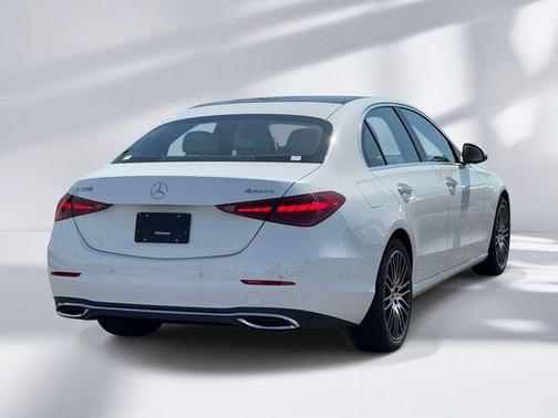 White 2026 Mercedes-Benz C-Class C 300 4MATIC