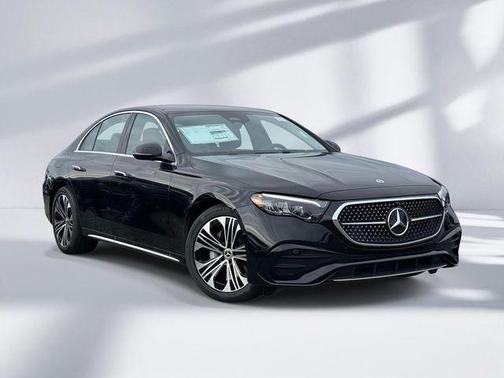Black 2026 Mercedes-Benz E-Class E 350 4MATIC