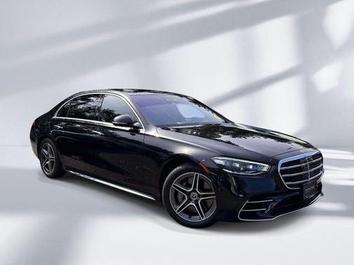 Black 2022 Mercedes-Benz S-Class S 580 4MATIC