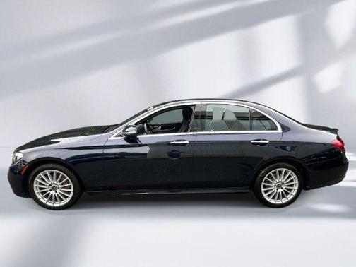 Blue 2023 Mercedes-Benz E-Class E 350 4MATIC