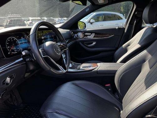 Blue 2023 Mercedes-Benz E-Class E 350 4MATIC