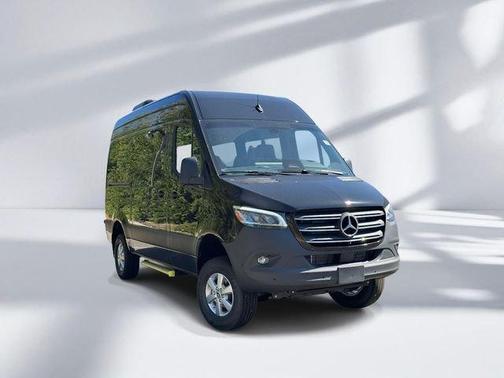 Black 2025 Mercedes-Benz Sprinter 2500 144 WB Standard Roof Passenger
