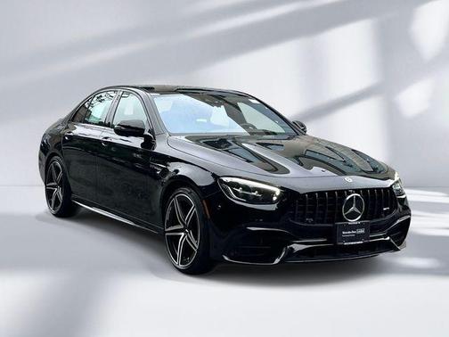 Black 2021 Mercedes-Benz AMG E 63 S 4MATIC